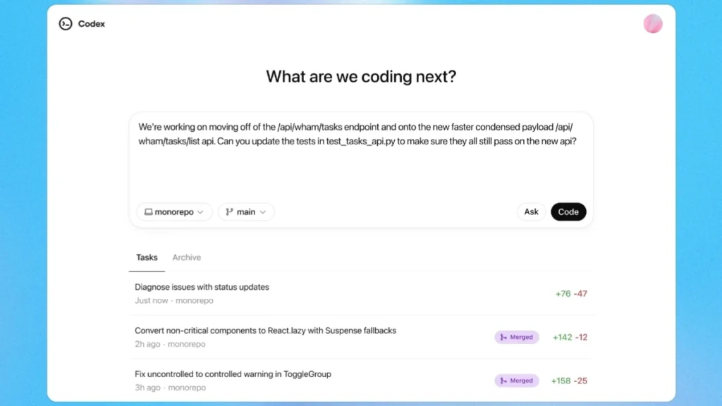 openAI new Codex Agent launched codex1