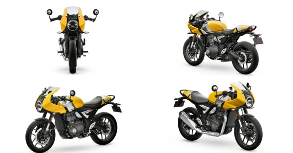 Triumph Thruxton 400 speed