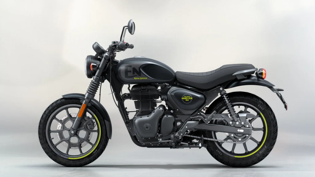 Royal Enfield Hunter 350 Graphite Grey: mileage