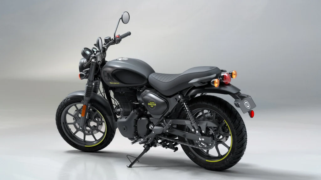Royal Enfield Hunter 350 Graphite Grey colour